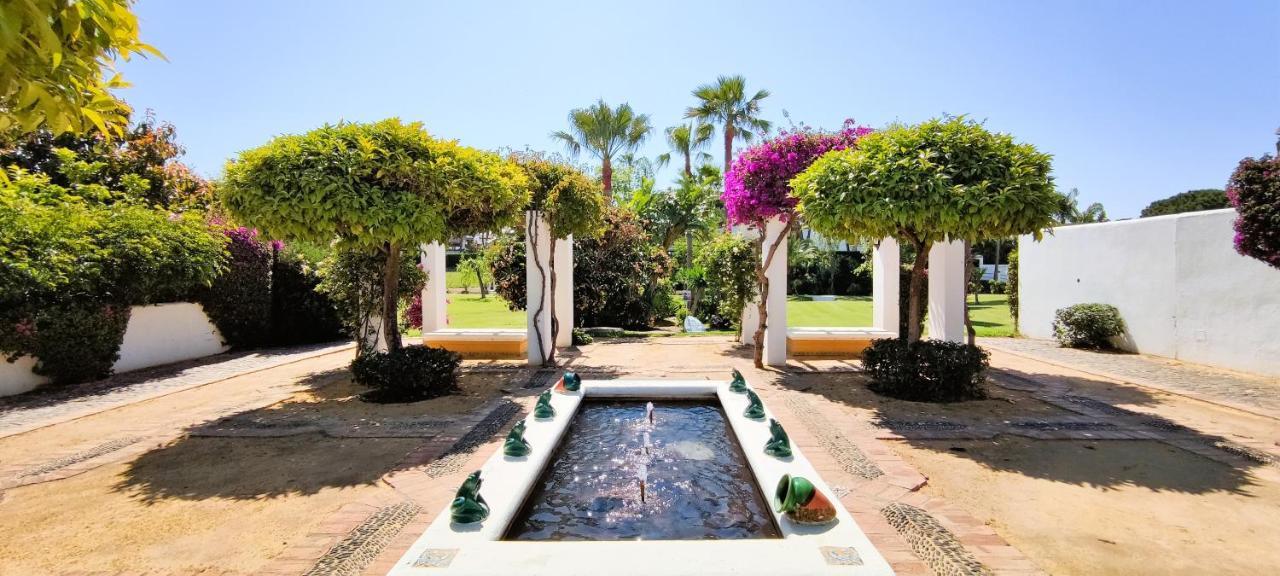 Apartamento Con Jardin Y Piscina En Playa Estepona Esterno foto