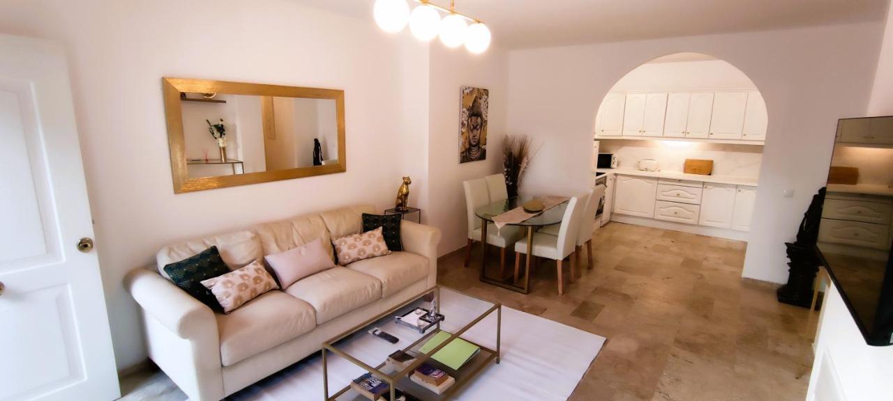 Apartamento Con Jardin Y Piscina En Playa Estepona Esterno foto
